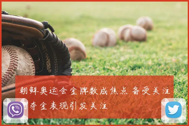 朝鲜奥运会金牌数成焦点 备受关注的夺金表现引发关注