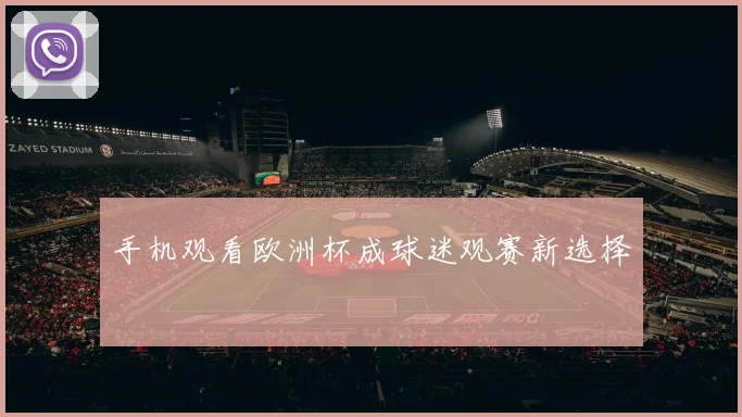 手机观看欧洲杯成球迷观赛新选择