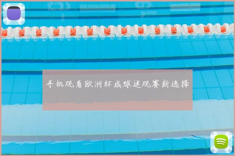 手机观看欧洲杯成球迷观赛新选择