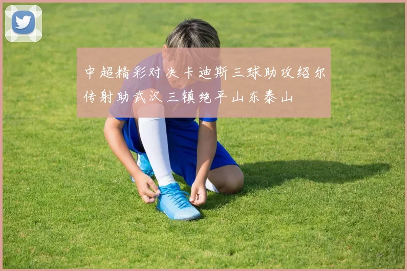 中超精彩对决卡迪斯三球助攻绍尔传射助武汉三镇绝平山东泰山